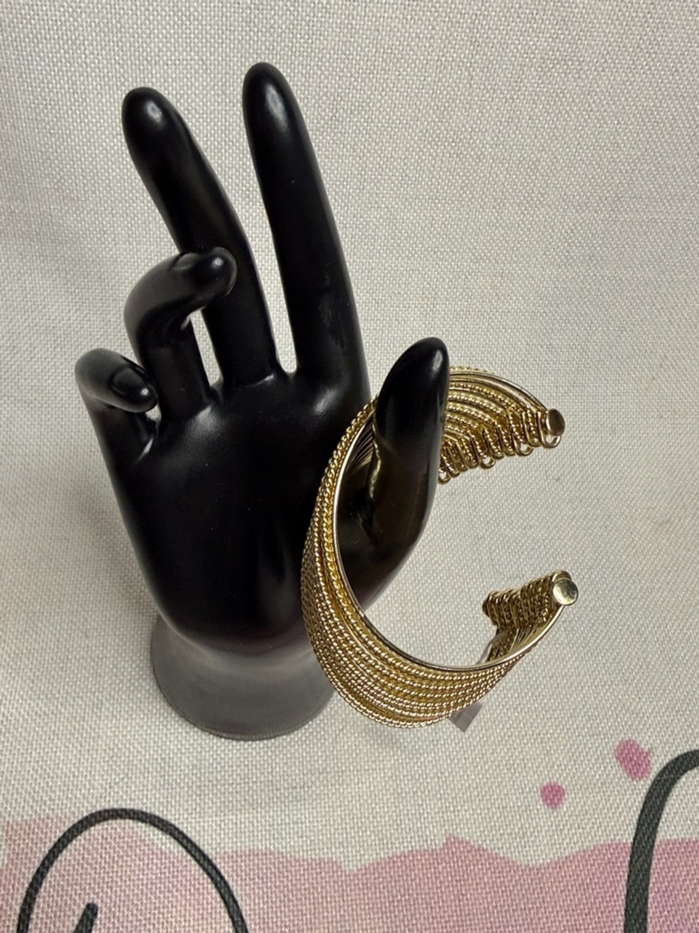 Park Lane Gold Multi-Row Cuff Bracelet